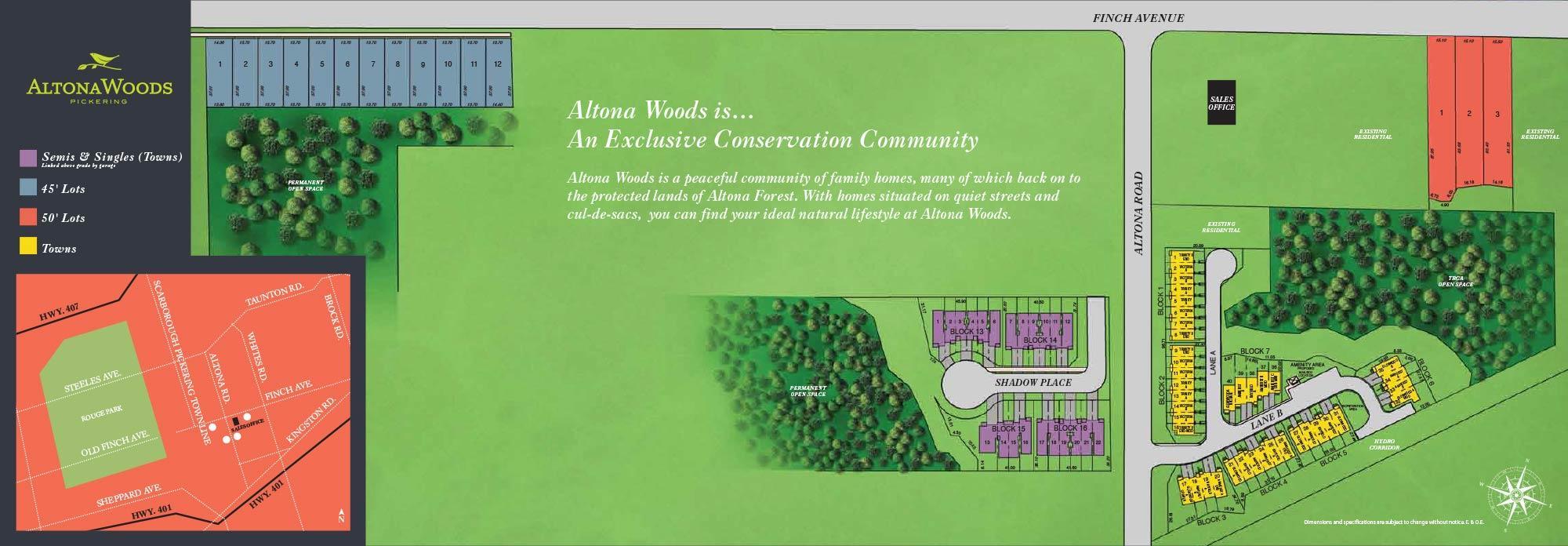 Altona Woods Site Plan